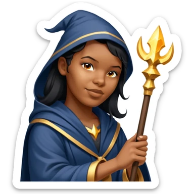 Stormcaller Wizard sticker