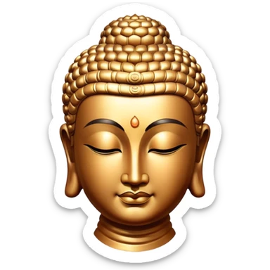 Buddha sticker