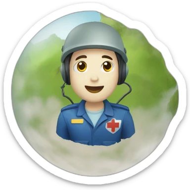 sortie de secours sticker