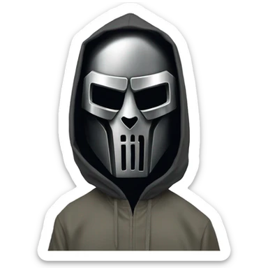 MF DOOM sticker