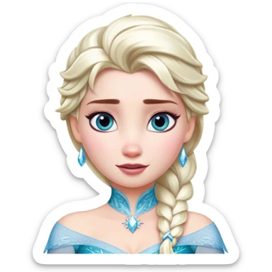 Elsa from Frozen sticker