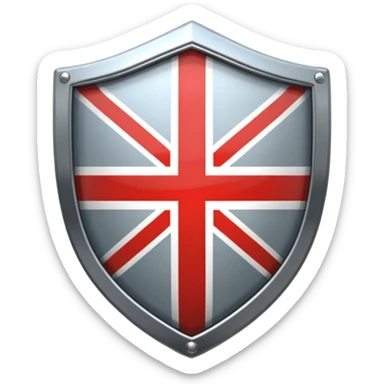 Shield England badge sticker