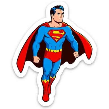 Superman sticker