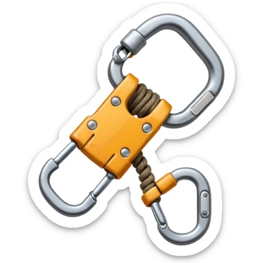 climbing equipment sticker