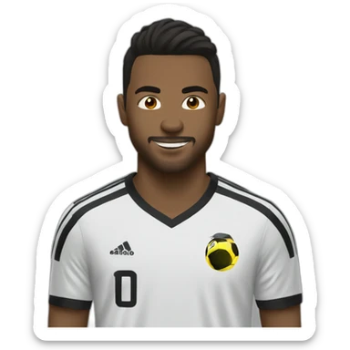 Toma mi foto de perfil y crea emojis sobre soccer sticker