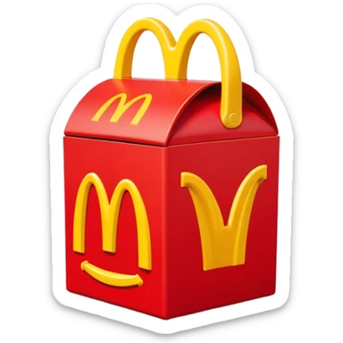 90’s McDonald’s happy meal sticker