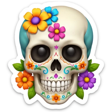 Día de los Muertos sticker
