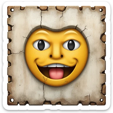 The wall speaking sticker