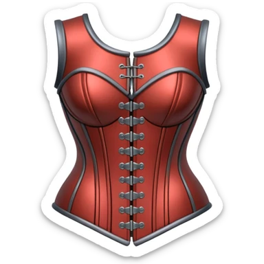 heavy corset armor  sticker
