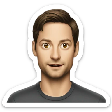 Tobey maguire sticker