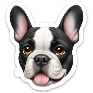 French bulldog  sticker