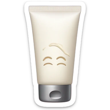 face cream sticker