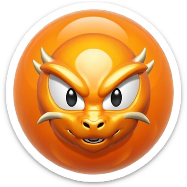 dragon ball from dragon ball z sticker