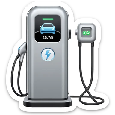 Electric Vehicle Charge Station sticker