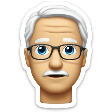 Cerveau accusé dans un tribunal sticker