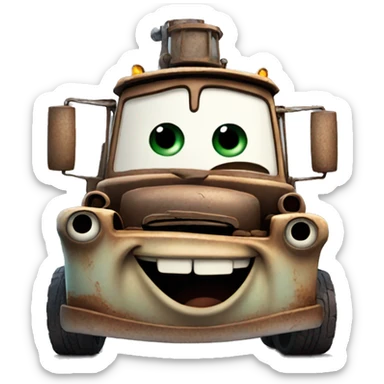 Mater from Disney sticker