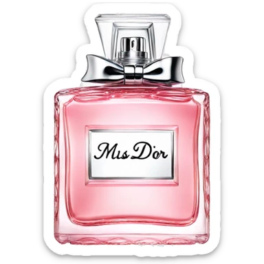 Cute miss Dior perfume  sticker