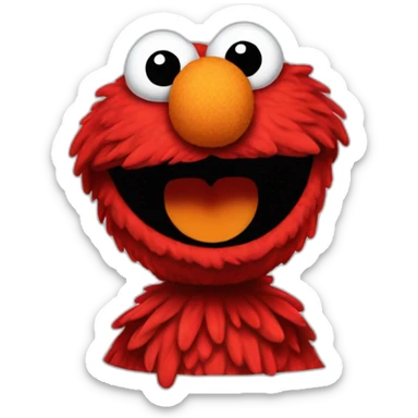 Elmo sticker
