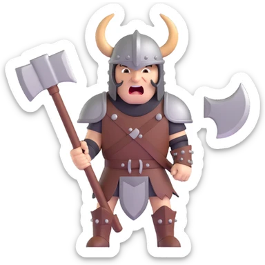 angry Axe from Dota 2 sticker