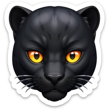 Pantera negra. sticker