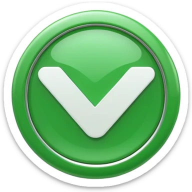 check mark button  sticker