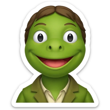 Kermit sticker