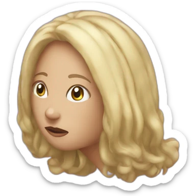 Fesse de femme sticker