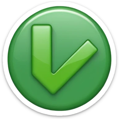 checkmark with the word "confirmed" sticker