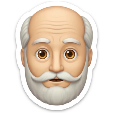 Un emoji que represente a un hermitaño misterioso sticker