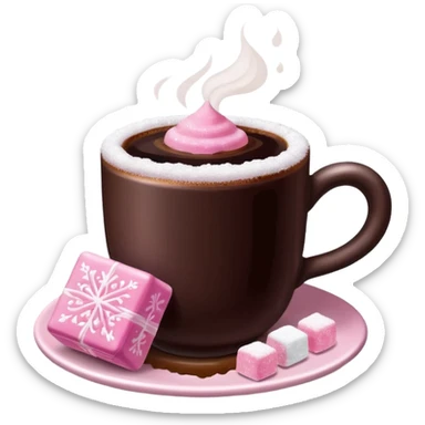 turkish coffe with turkish delight sticker