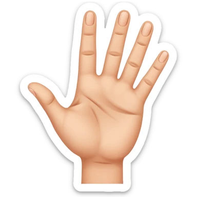 emoji of a hand with fingers making a clear fingering gesture, more anatomically suggestive but not graphic sticker