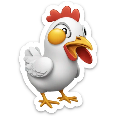 chicken sticker