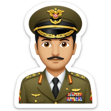 Field Marshal Syed Asim Munir Ahmed Shah sticker