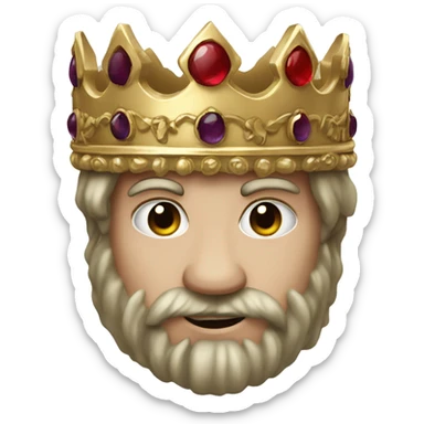 Couronne gothique sticker