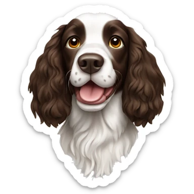 Springer spaniel  sticker
