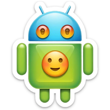 Crea un icono de peliculas estilo android sticker