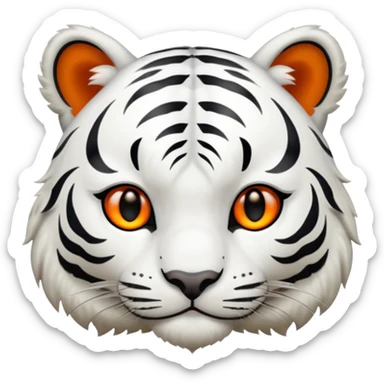 White Tiger sticker