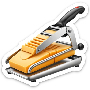 Mandoline slicer  sticker