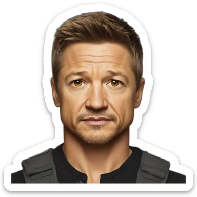 Jeremy Renner sticker