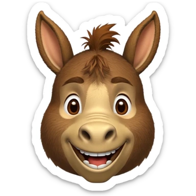 Donkey from shrek sticker