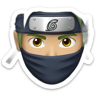 Ninja de Naruto sticker