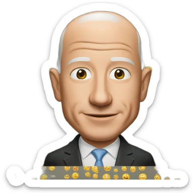 Jeff Bezos PIB Rich sticker