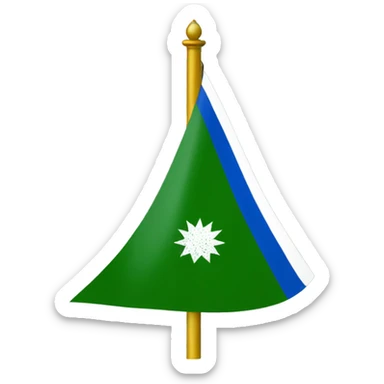 Azad Kashmir flag  sticker