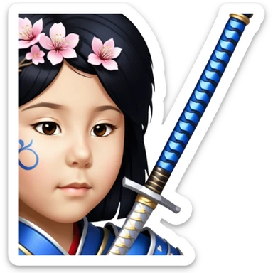 Samurai Warrior sticker