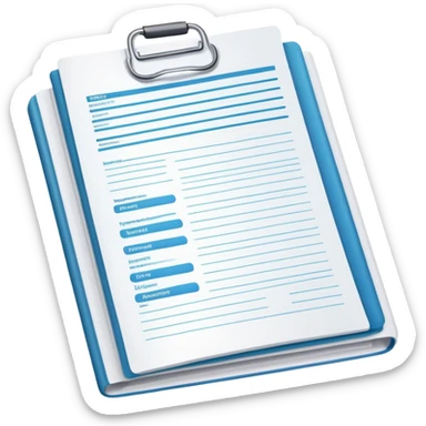 resultado de exame sticker