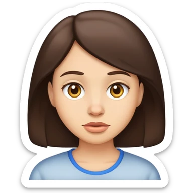 Adventures of a dumb brunette  sticker