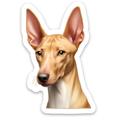 Egyptian pharaoh hound sticker