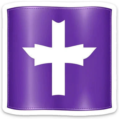 Texas flag Texas the state logo and make it all purple sticker