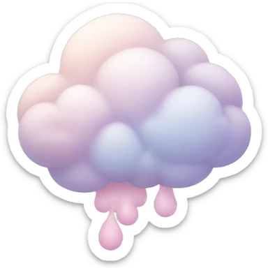 Pastel Cloud sticker