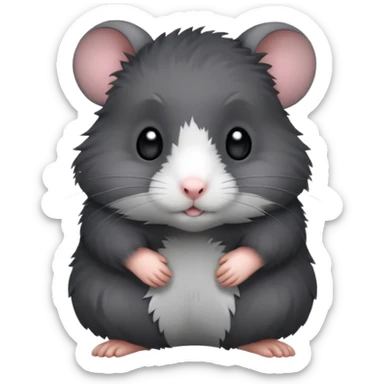 Shadow Hamster sticker